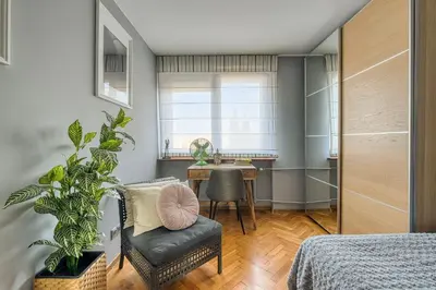 Część wypoczynkowa w obiekcie 3rooms at Emilii Plater 55 Deluxe Residence in Warsaw Manhattan