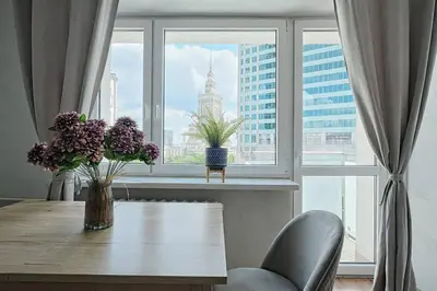 Plan piętra w obiekcie The Best View Private Apartment Emilii Plater 55