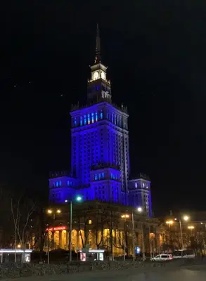 Budynek, w którym mieści się apartament