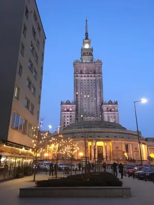 Budynek, w którym mieści się apartament