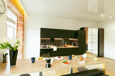 Napoje w obiekcie Wspólna 54a - free Parking - Apartament dla 6 osób - 450 metrów od Dworca Centralnego i Złotych Tarasów - Better Rental