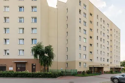 Budynek, w którym mieści się apartament