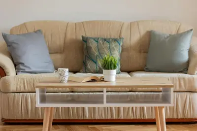 Część wypoczynkowa w obiekcie Soft Dream Apartment Warsaw Bemowo by Noclegi Renters