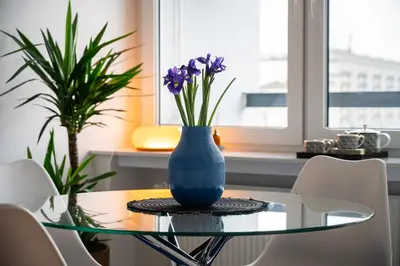 Część wypoczynkowa w obiekcie Bella Luna Luxury Suites - Oasis Gem in Warsaw