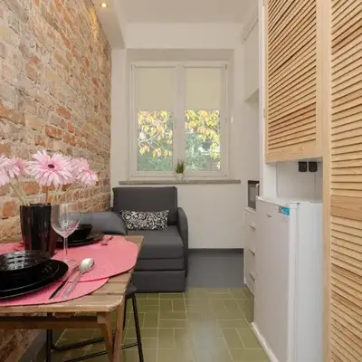 Budget-Friendly Studio Metro Wilanowska Warsaw Mokotów by Noclegi Renters