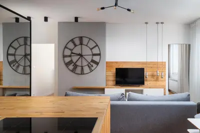 Plan piętra w obiekcie Ochota Siewierska Modern Apartment by BookingHost