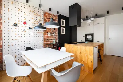 Plan piętra w obiekcie Ochota Siewierska Modern Apartment by BookingHost