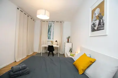 Plan piętra w obiekcie Cozy, fully equipped apartment in Mokotów district