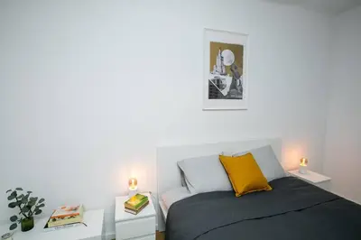 Plan piętra w obiekcie Cozy, fully equipped apartment in Mokotów district