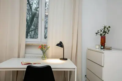 Plan piętra w obiekcie Cozy, fully equipped apartment in Mokotów district