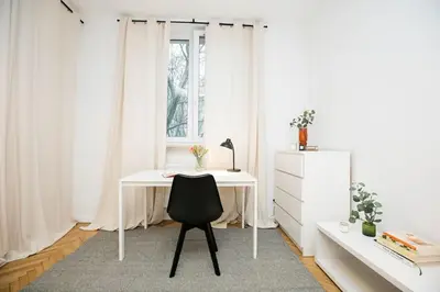 Plan piętra w obiekcie Cozy, fully equipped apartment in Mokotów district