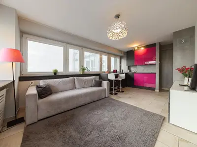 Część wypoczynkowa w obiekcie Studio metro Świetokrzyska