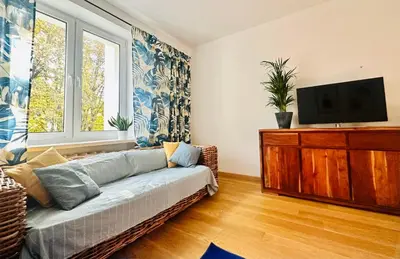 Telewizja i/lub zestaw kina domowego w obiekcie M&M Apartment Warsaw