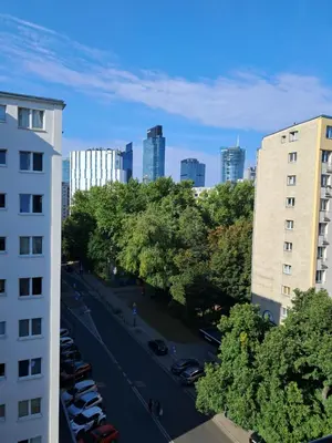 Budynek, w którym mieści się apartament