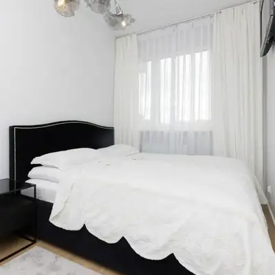 Stylish Apartment Przedpole with Balcony & Parking by Noclegi Renters