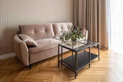 Część wypoczynkowa w obiekcie Wyzwolenia Apt , Łazienki Park & Zbawiciela Sq. 2'