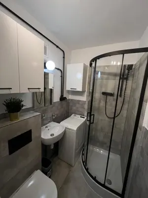 Łazienka w obiekcie Murano Apartaments Promenada studio