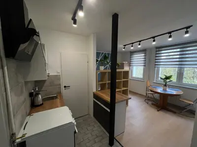 Kuchnia lub aneks kuchenny w obiekcie Murano Apartaments Promenada studio