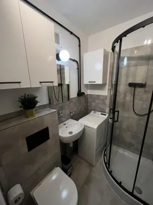 Łazienka w obiekcie Murano Apartaments Promenada studio