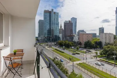 Budynek, w którym mieści się apartament