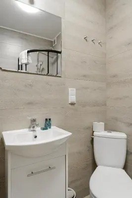 Łazienka w obiekcie ShortStayPoland Tamka