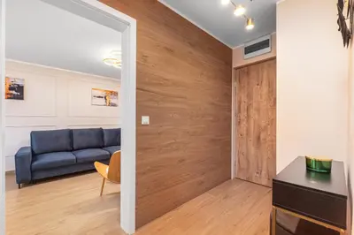 Część wypoczynkowa w obiekcie Apartament Grzybowska Premium by Your Freedom