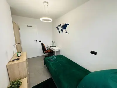 Część wypoczynkowa w obiekcie Warsaw City Center Rooms