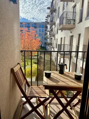 Balkon lub taras w obiekcie AK Apartments 2