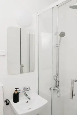 Łazienka w obiekcie Saska Kępa Luxe Apartment