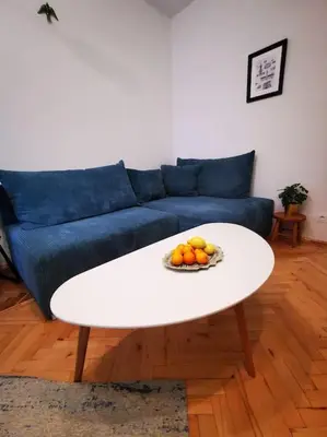 Część wypoczynkowa w obiekcie Cosy condo