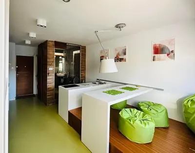 Kuchnia lub aneks kuchenny w obiekcie Smart Apartment Warsaw