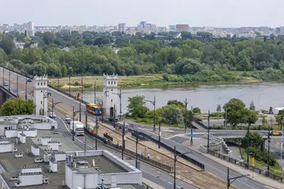 Widok na rzekę nieopodal tego apartamentu