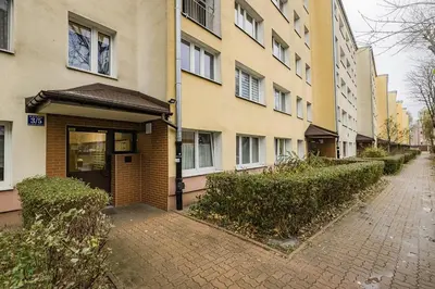 Budynek, w którym mieści się apartament