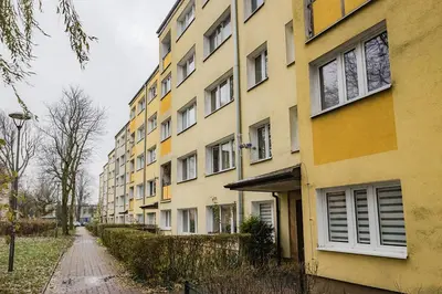 Budynek, w którym mieści się apartament