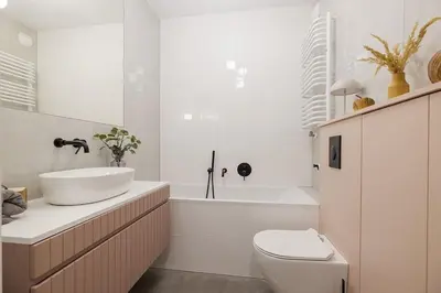 Łazienka w obiekcie SuperApart Kłobucka apt345 - Parking, Blisko Lotniska