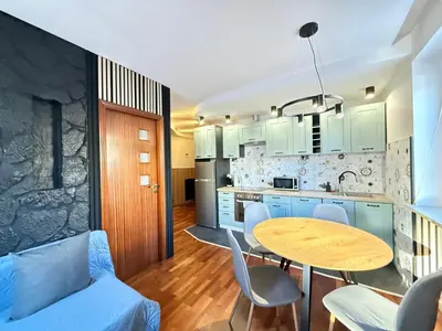 Kuchnia lub aneks kuchenny w obiekcie Superior Wlodarzewska, 2 rooms, 1 bedroom, Parking! 24h reception! Air Condition!