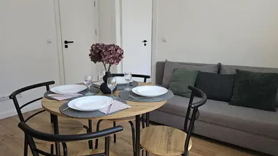 Część wypoczynkowa w obiekcie Apartamenty Park Powiśle