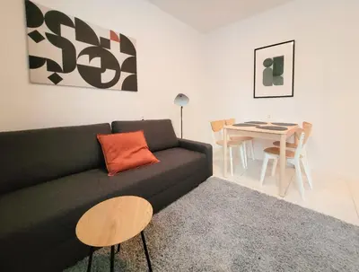 Część wypoczynkowa w obiekcie Warsaw Concierge Hoża Corner
