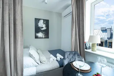 Część wypoczynkowa w obiekcie Mianowskiego 24 - Studio w centrum