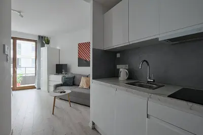 Kuchnia lub aneks kuchenny w obiekcie Urbannestgroup - Old town studio S27