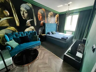 Część wypoczynkowa w obiekcie City Center Apartment near public swimming pool