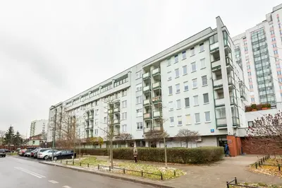 Budynek, w którym mieści się apartament