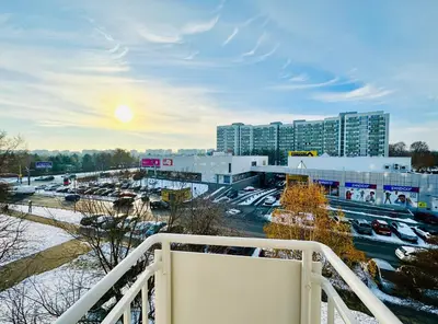 Budynek, w którym mieści się apartament