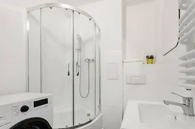 Łazienka w obiekcie 20m2 Studio, near Chopin Airport, cozy and quiet