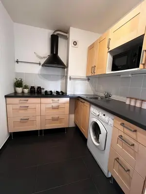 Plan piętra w obiekcie Bright and cozy 34m apartment near metro M2 and tram