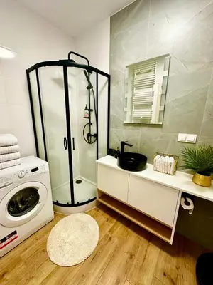 Łazienka w obiekcie Modern space apartment