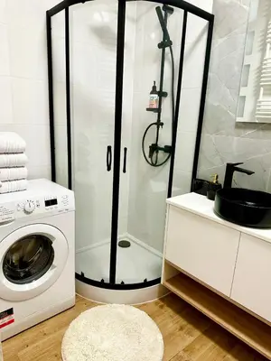 Łazienka w obiekcie Modern space apartment