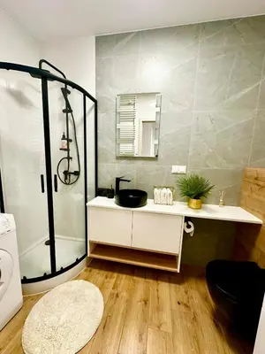 Łazienka w obiekcie Modern space apartment