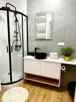 Łazienka w obiekcie Modern space apartment