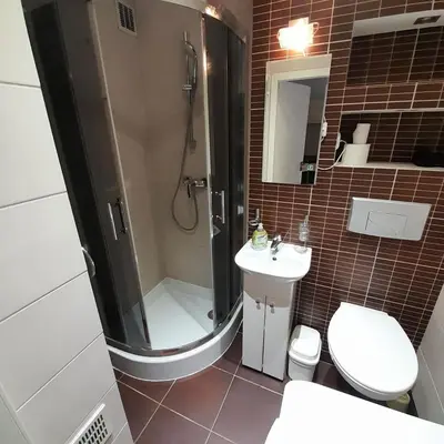 Łazienka w obiekcie Central Station Apartment